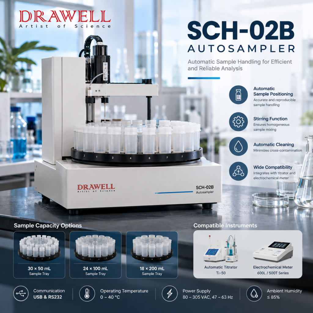 Drawell Autosampler SCH-02B Laboratory
