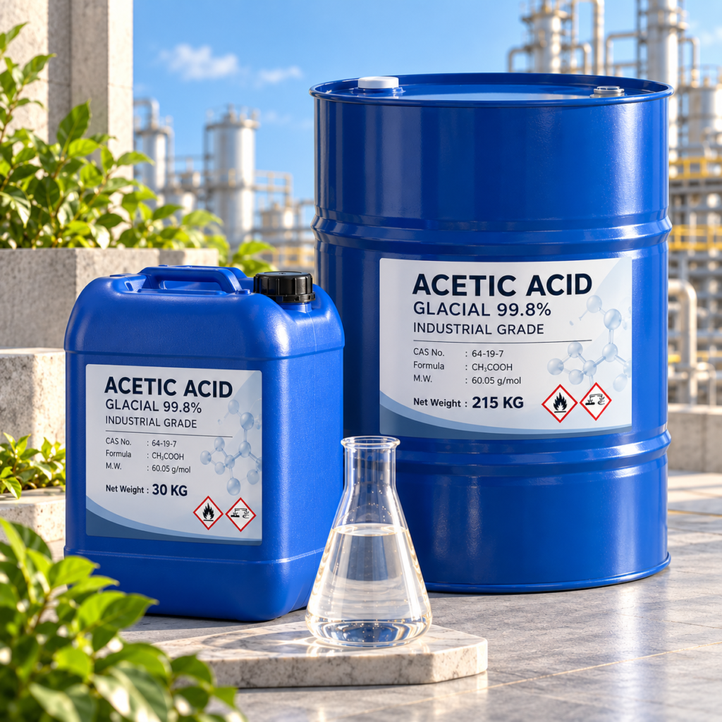 Acetic Acid Glacial 99.8% Industrial Grade DPA Chem